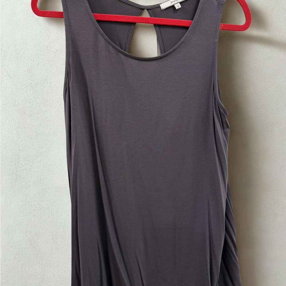 Charcoal Sleeveless Women's Tank Top
